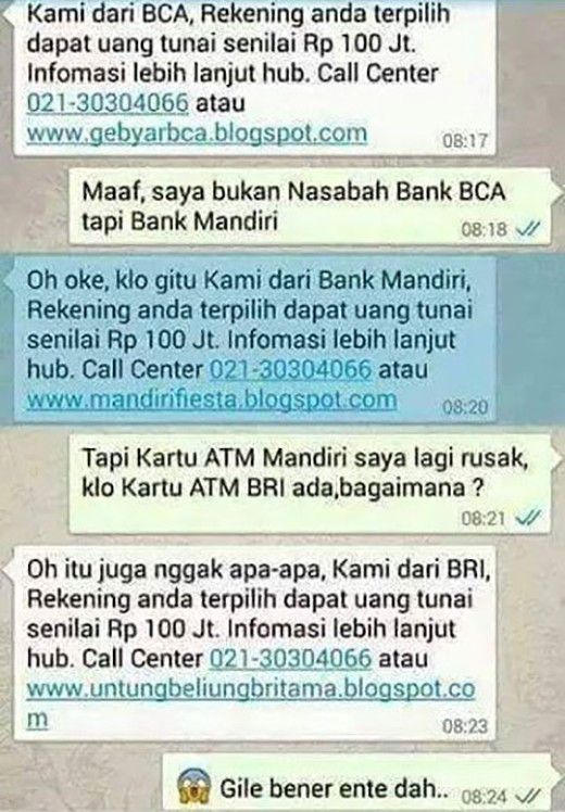 Savage, 4 Balasan Penipuan Ini Bikin Penipu Kelihatan Begonya